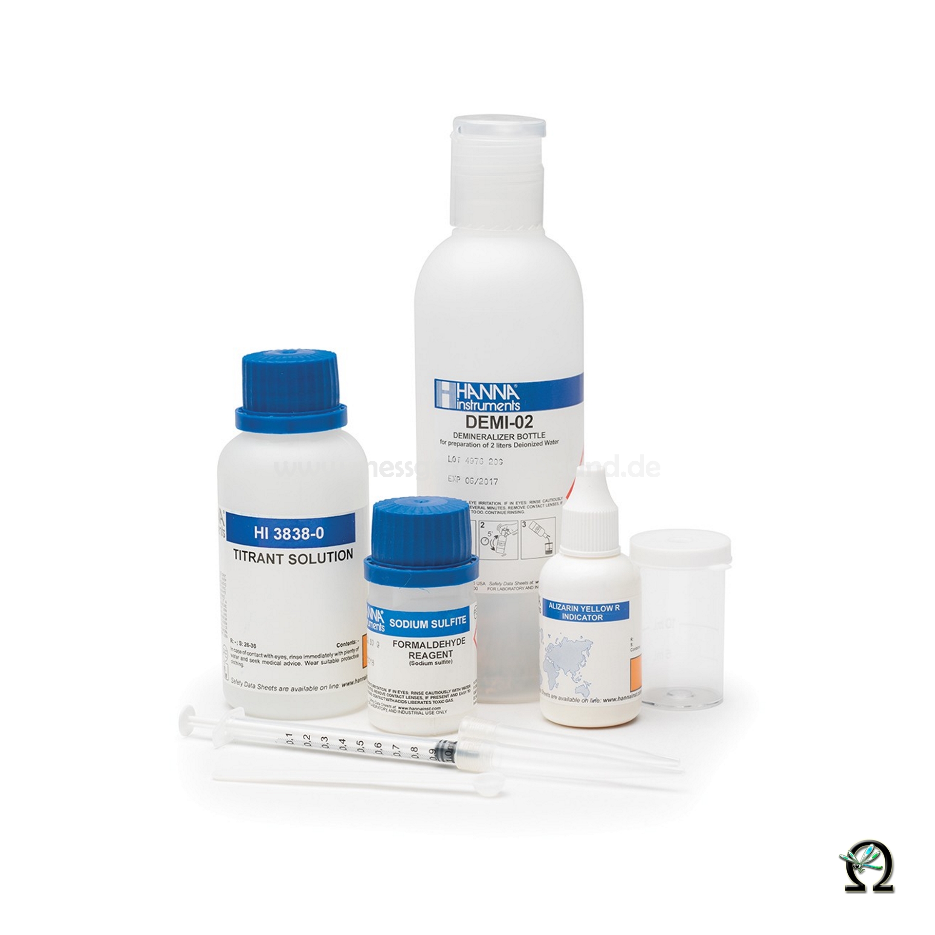 Hanna Testkit HI3838 Formaldehyd (0,00-1,00 %; 0,0-10,0 %) 110 Tests