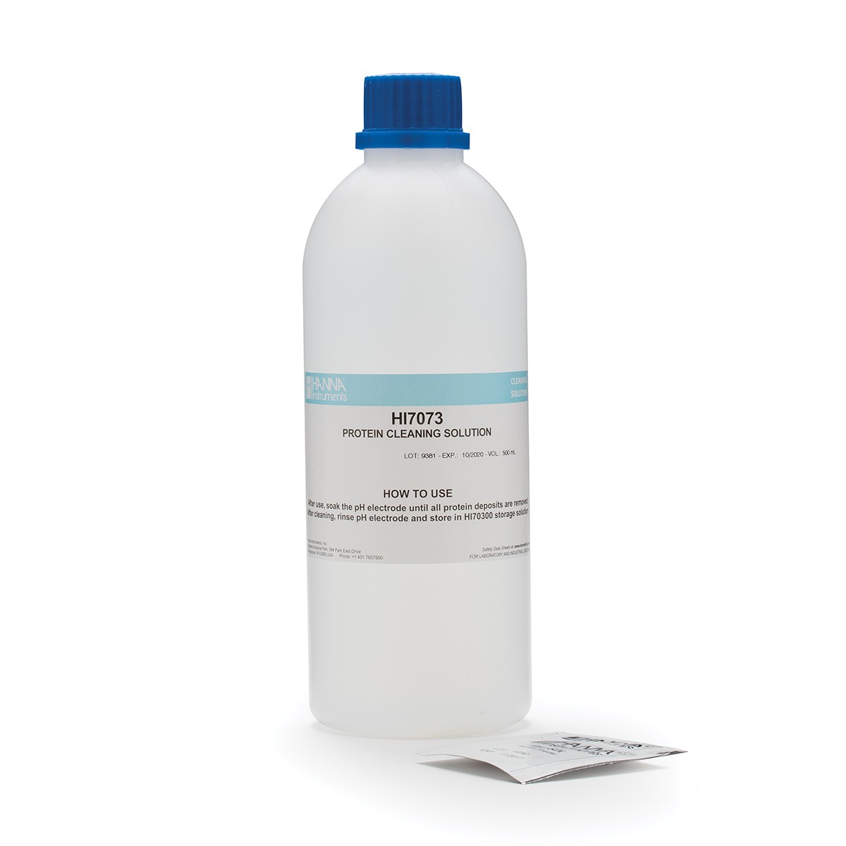 Elektrodenreinigungslösung HI7073 Anwendung Proteine 500ml