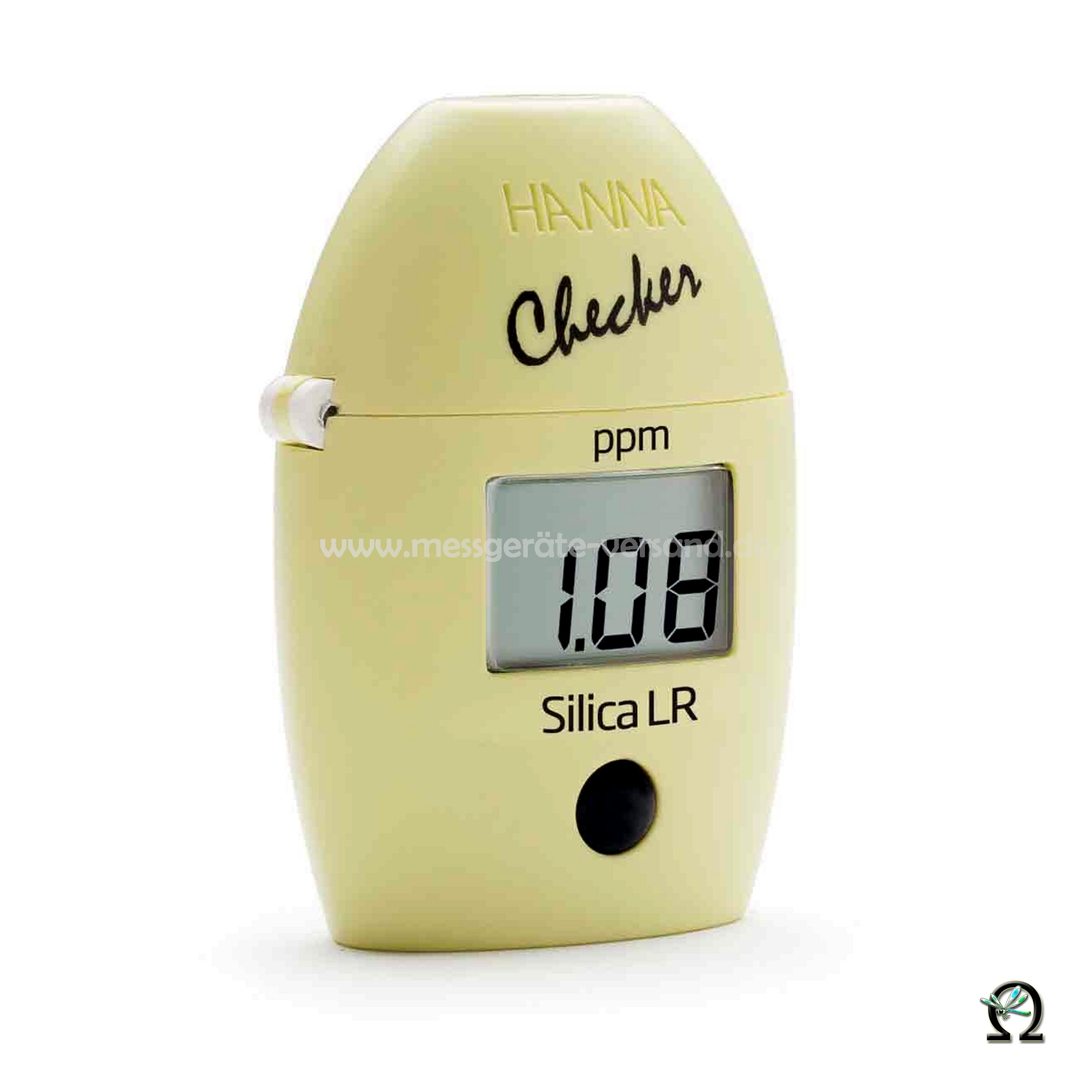 Mini-Photometer Checker® HI 705 f. Silizium Niedrig, seitlich gesehen