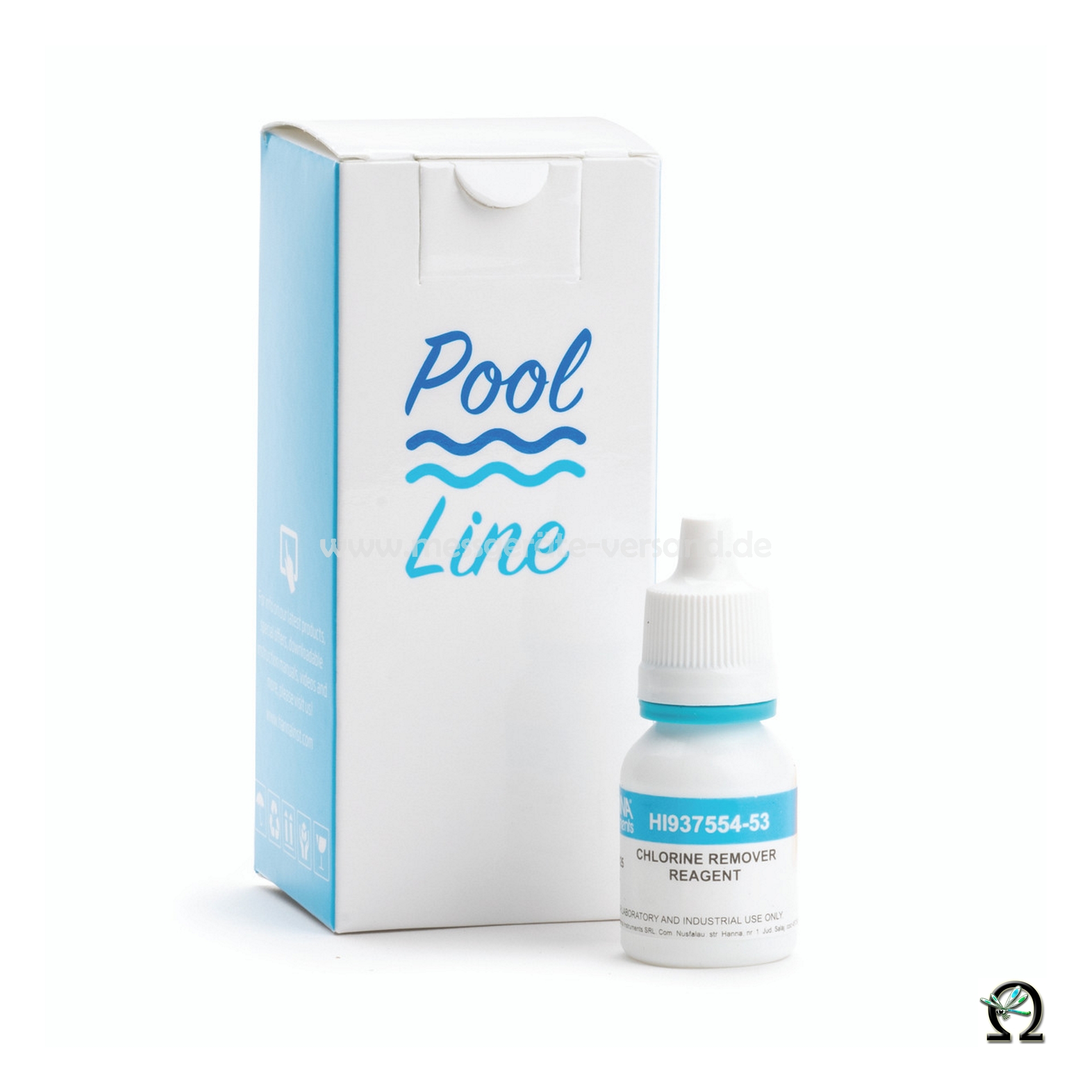 Pool-Line Reagenz HI937554-53 zur Entfernung von Chlor bei der Bestimmung der Süßwasseralkalinität