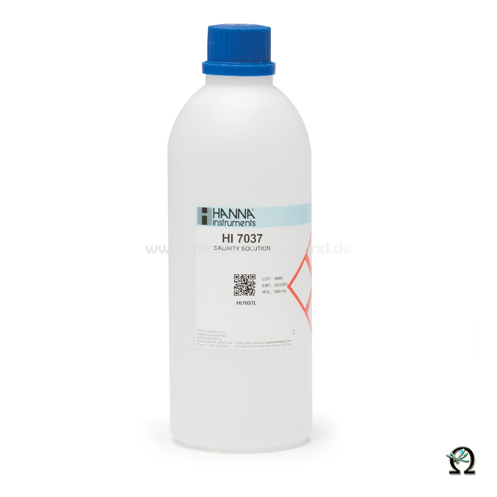 NaCl-Kalibrierlösung HI7037 f. %-Messbereich (100% NaCl) 500ml