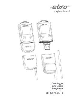 Bedienungsanleitung Ebro Mehrweg-PDF-Temperaturdatenlogger EBI 300